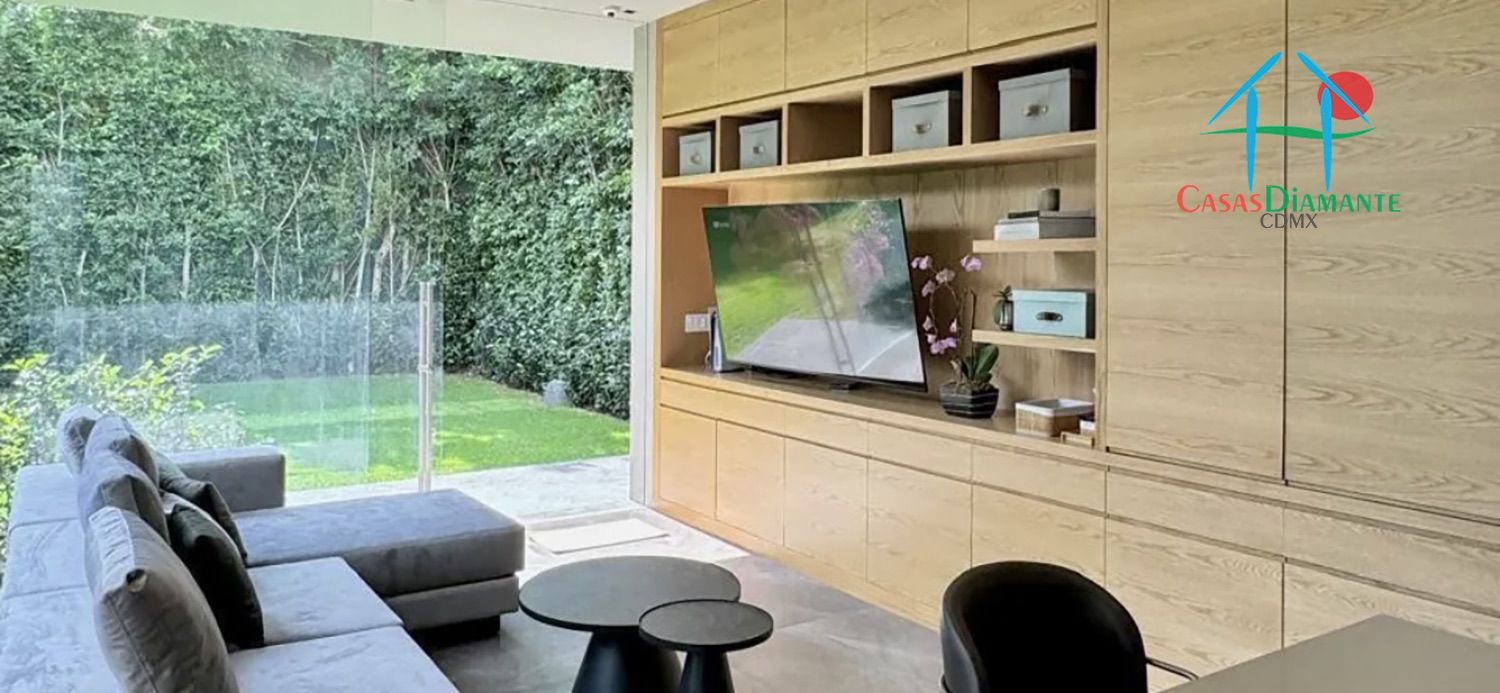 Jardines del Pedregal Casa Orquesta - Sala de televisión 1